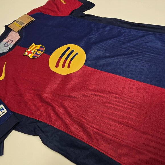 Lamine Yamal FC Barcelona Jersey #19 Blue & Red 24/25 - Picture 8 of 12